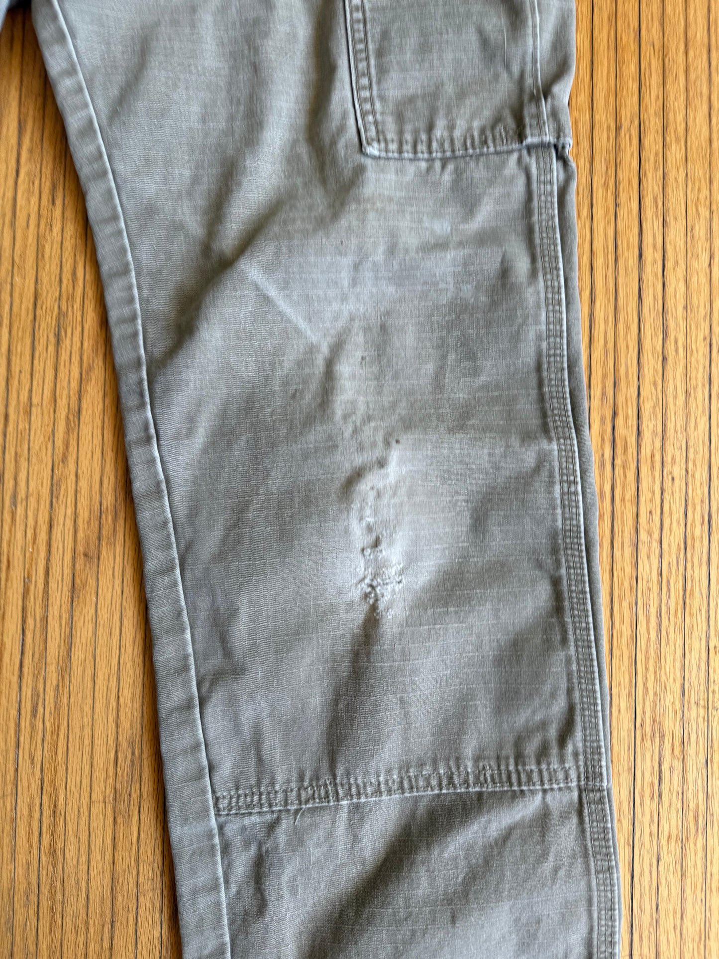 Vintage Wrangler Riggs Workwear Tan Double Knee Carpenter Pants- 28x32