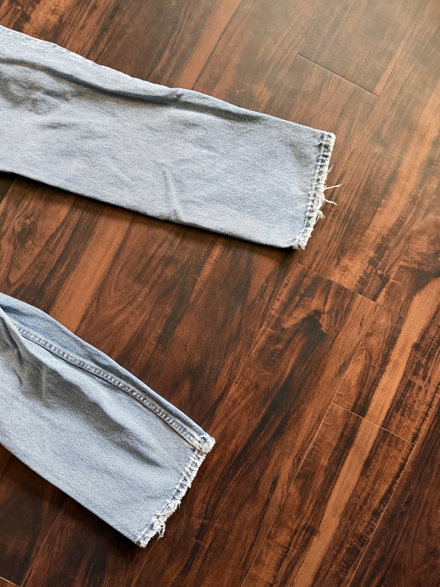 Vintage Levi’s Silver Tab Western Style Distressed Denim Jeans- 30x33