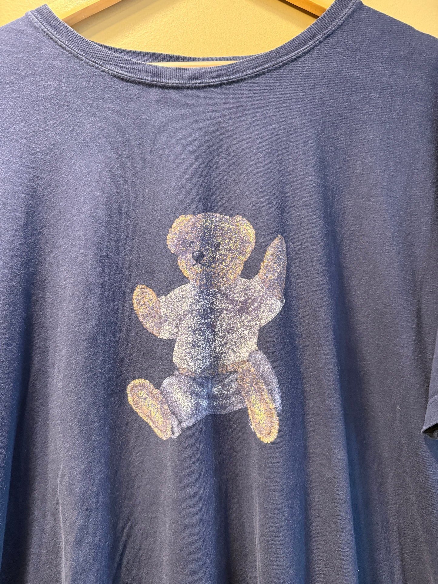 Vintage Polo Bear Navy Blue T-Shirt- XL
