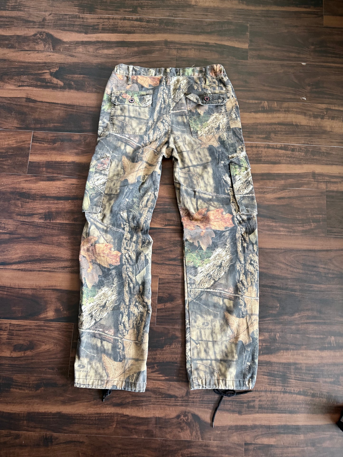 Vintage Mossy Oak Pink Logo Tree Camouflage Cargo Pants- 30x32