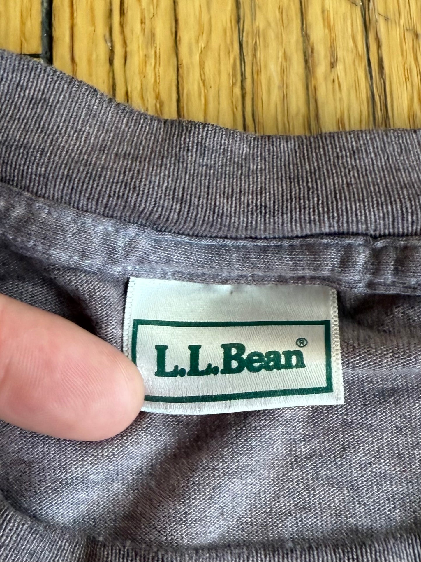 Vintage L.L. Bean Spellout T-Shirt- XL