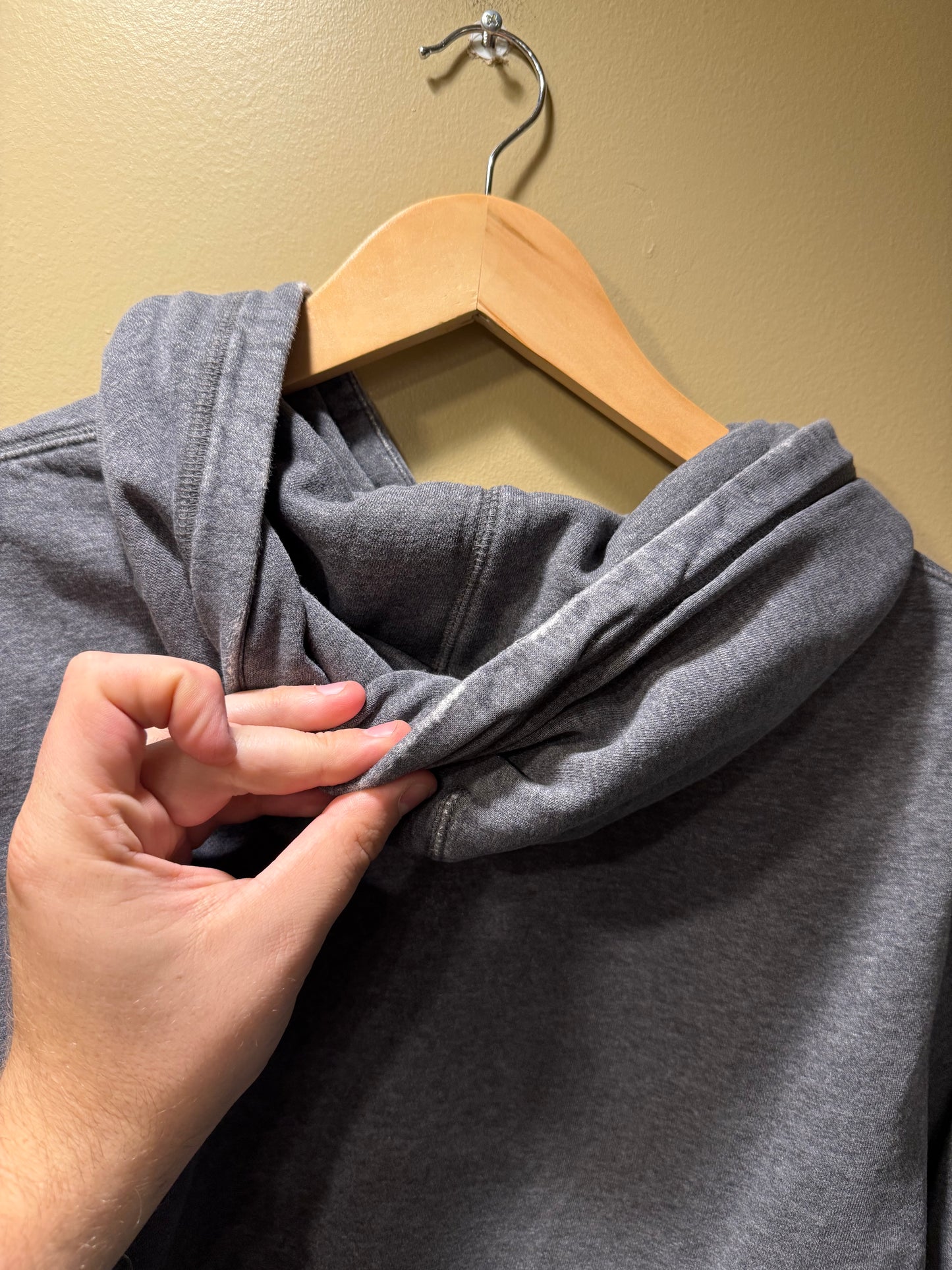 Vintage Nike Gray Hoodie Sweatshirt- XL