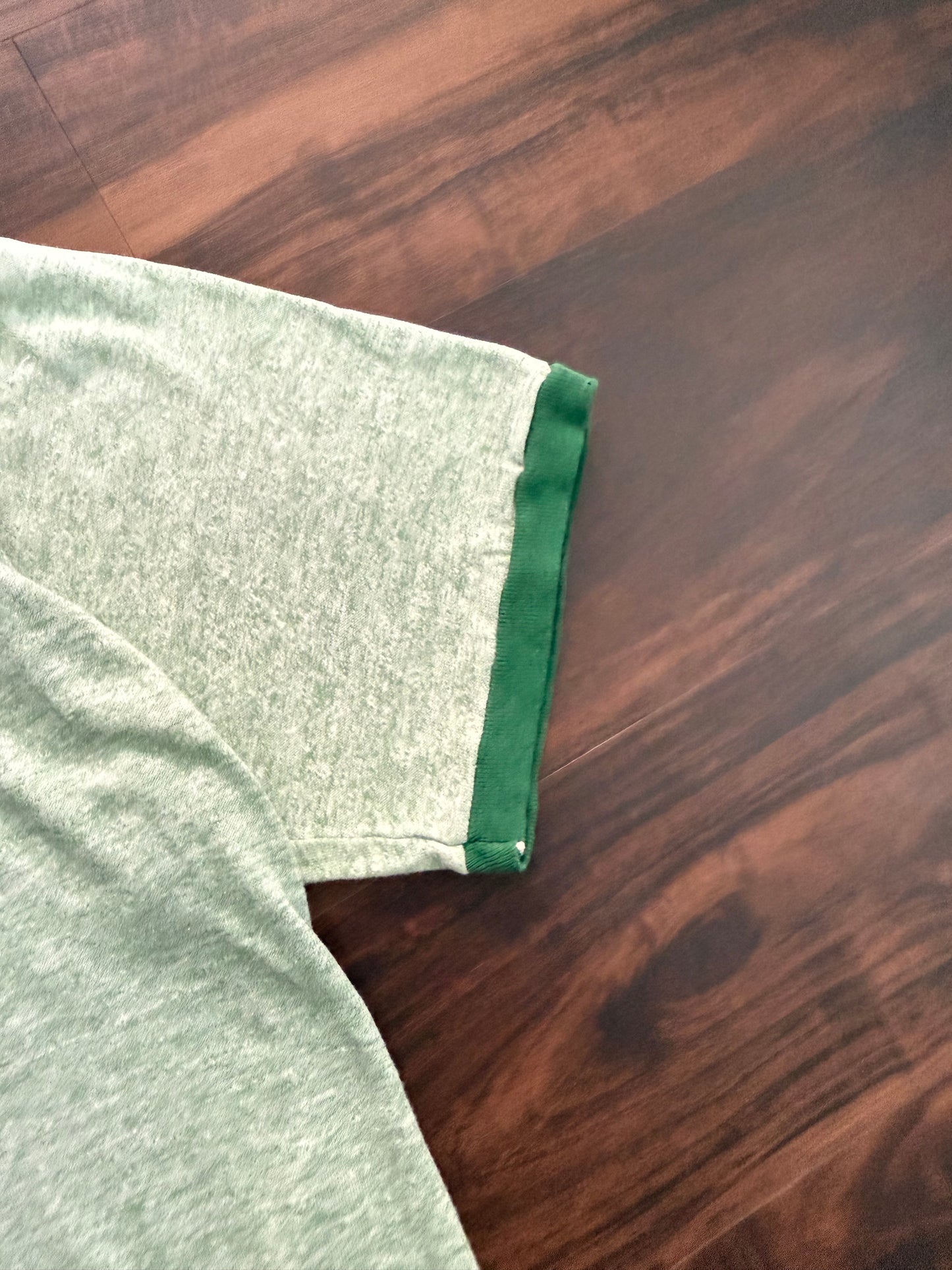 Vintage 1970’s Wilderness Waters Green Ringer T-Shirt- S