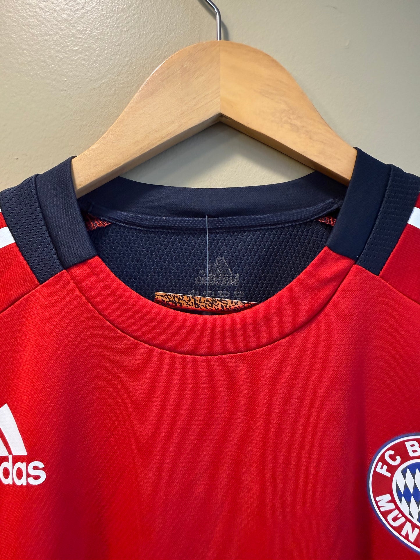 Vintage Adidas Bayern Munich Red Soccer Jersey- M