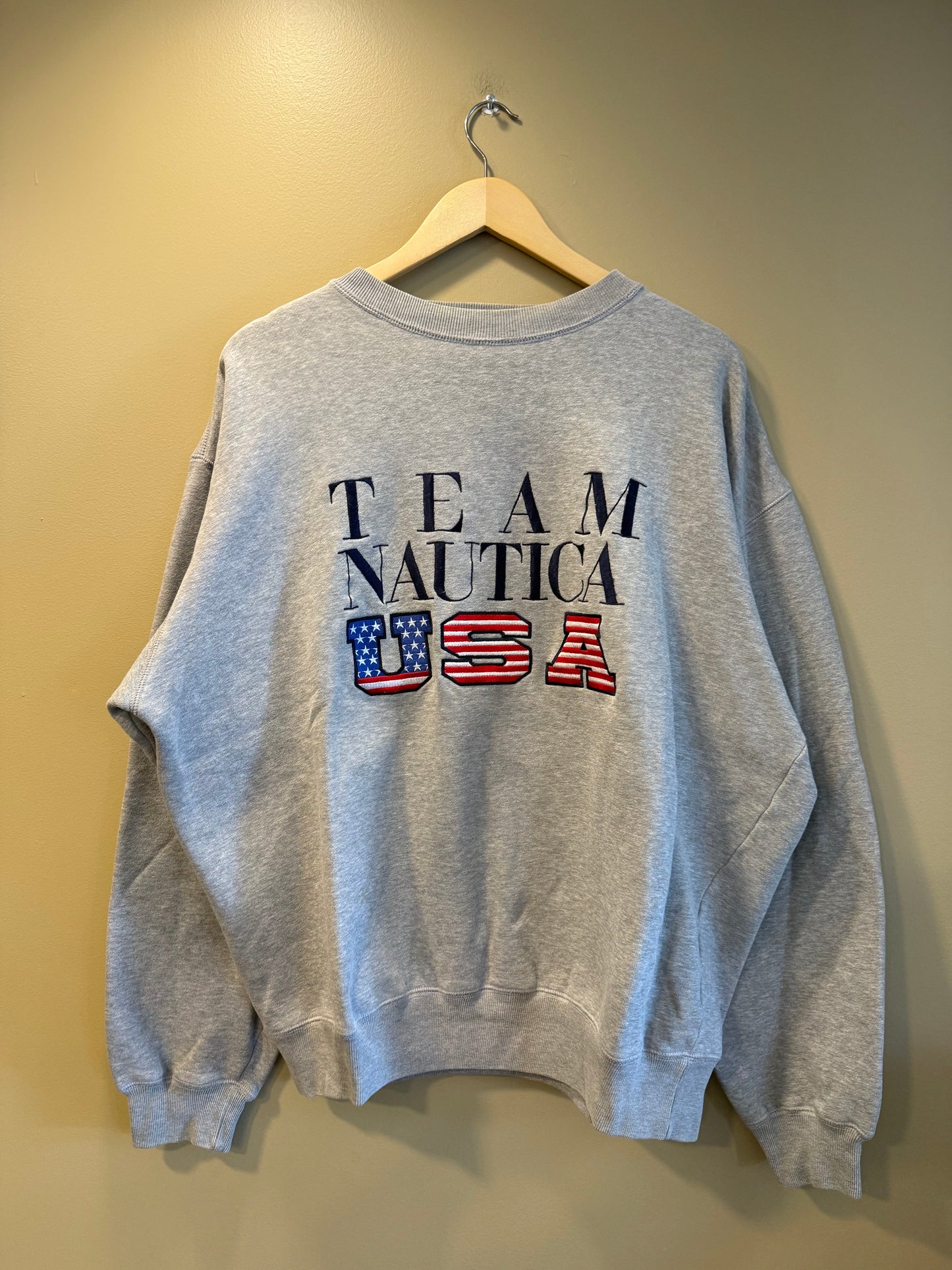 Vintage Nautica USA Crewneck Sweatshirt- XL