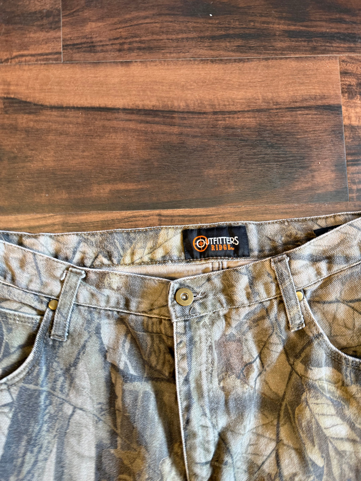 Vintage Outfitters Ridge Tree Camo Double Knee Work Pants- 34x29