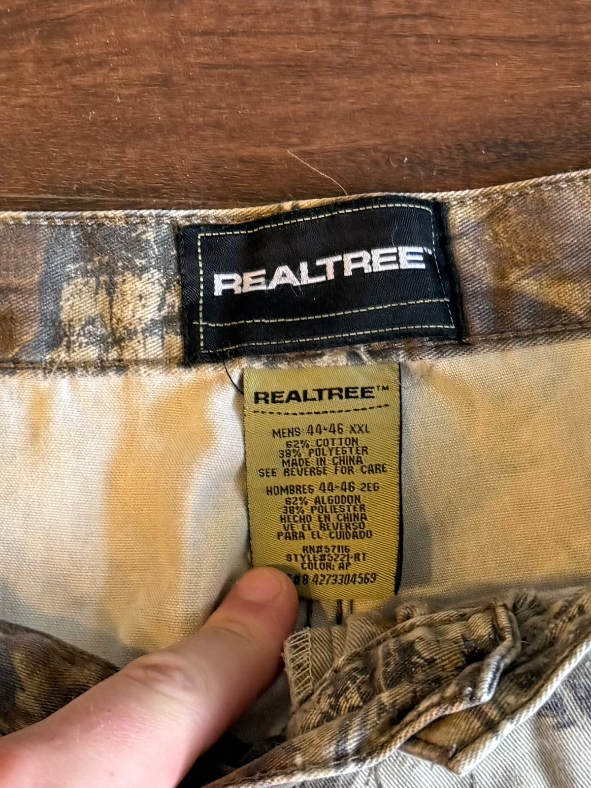 Vintage RealTree AP Camo Baggy Cargo Pants- 44x32