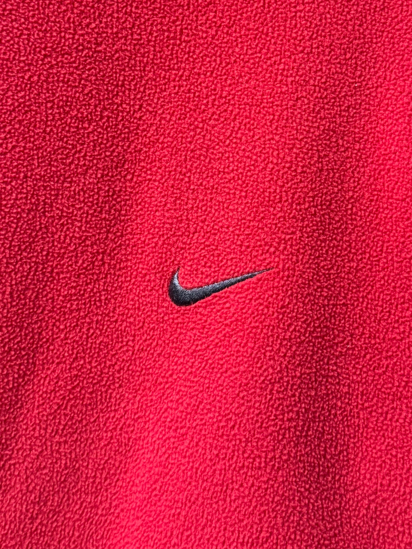 Vintage Nike Red Fleece Crewneck Sweatshirt- S