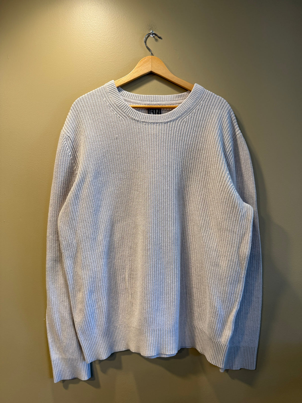 Vintage Gap White Knit Sweater- M