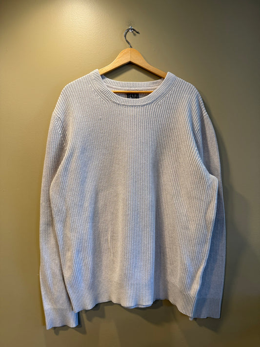 Vintage Gap White Knit Sweater- M