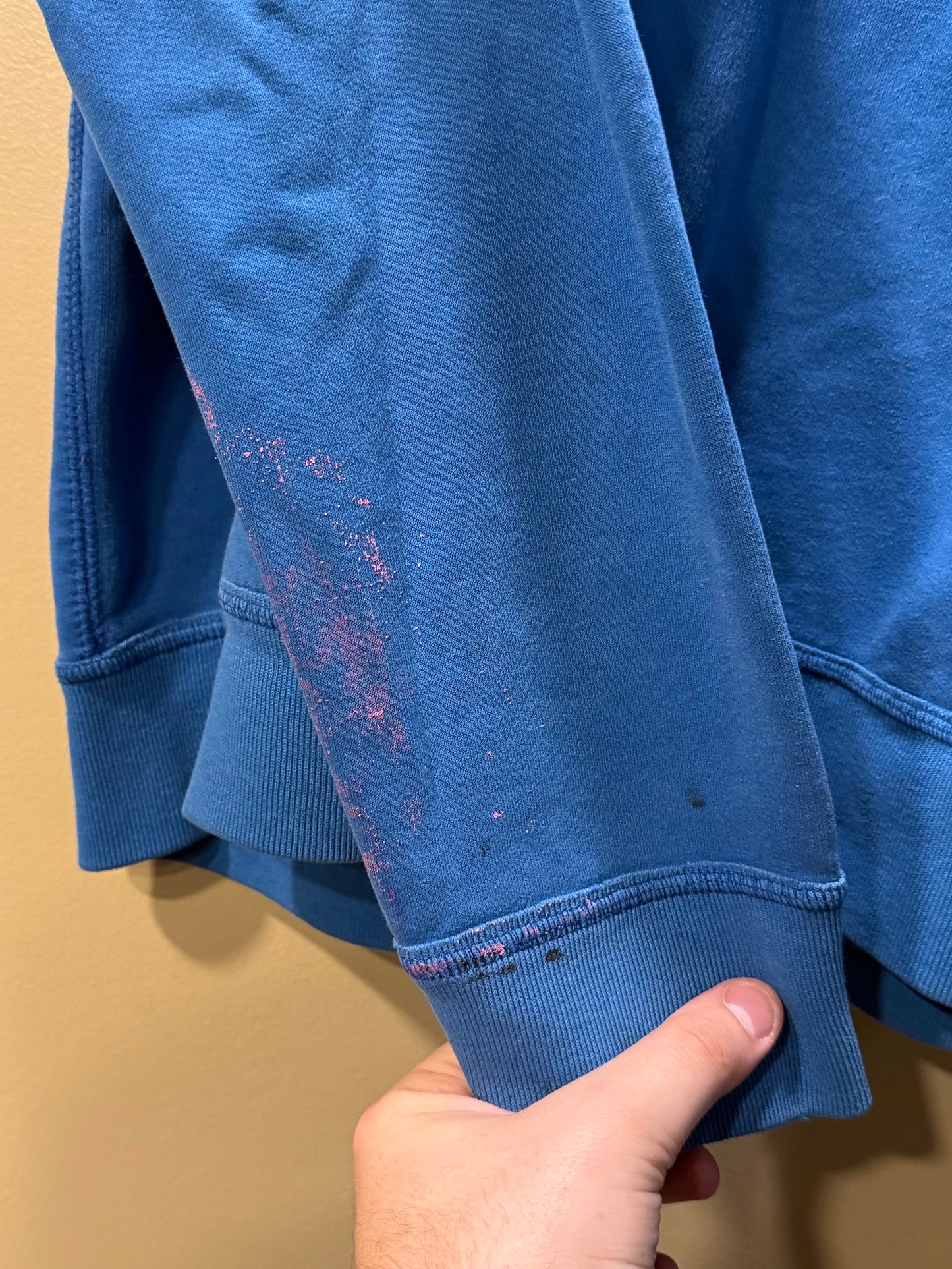Vintage Aeropostale Blue Embroidered Hoodie Sweatshirt- XL