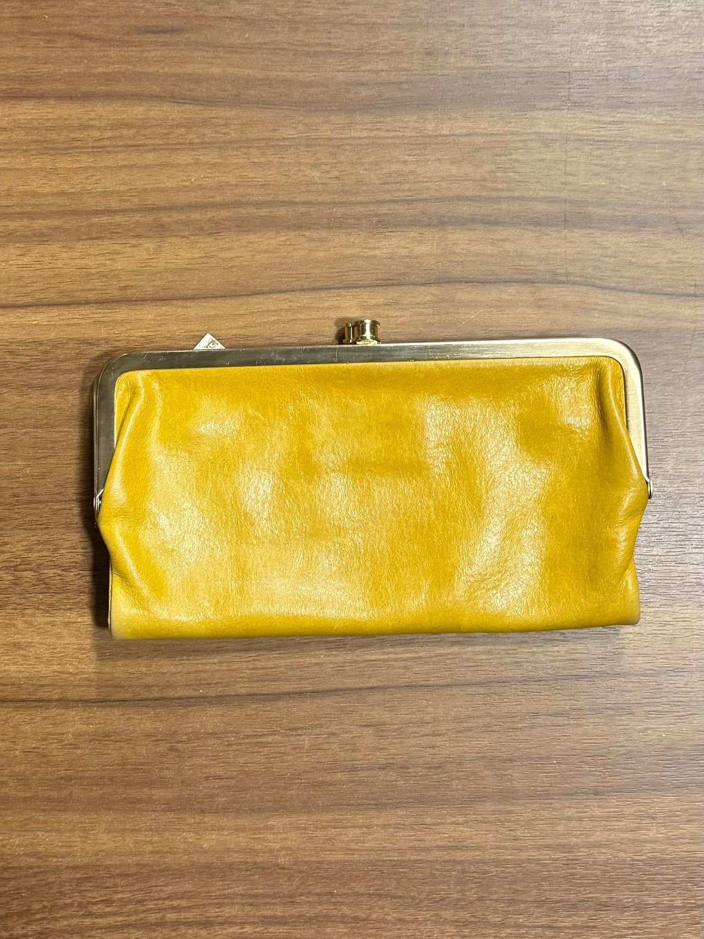 Vintage Tasche Yellow Leather Wallet