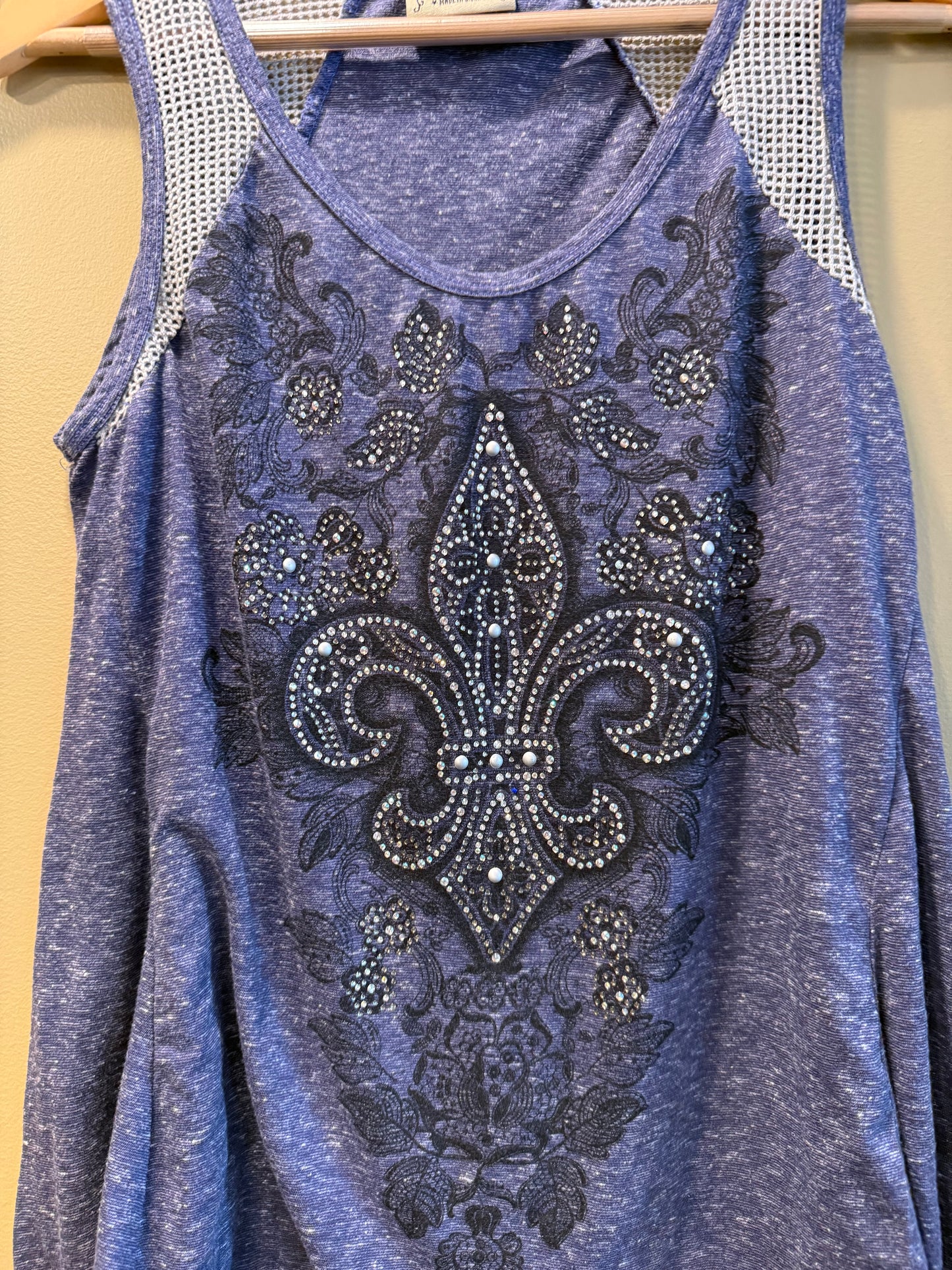 Vintage Y2K Vocal Western Tank Top- L