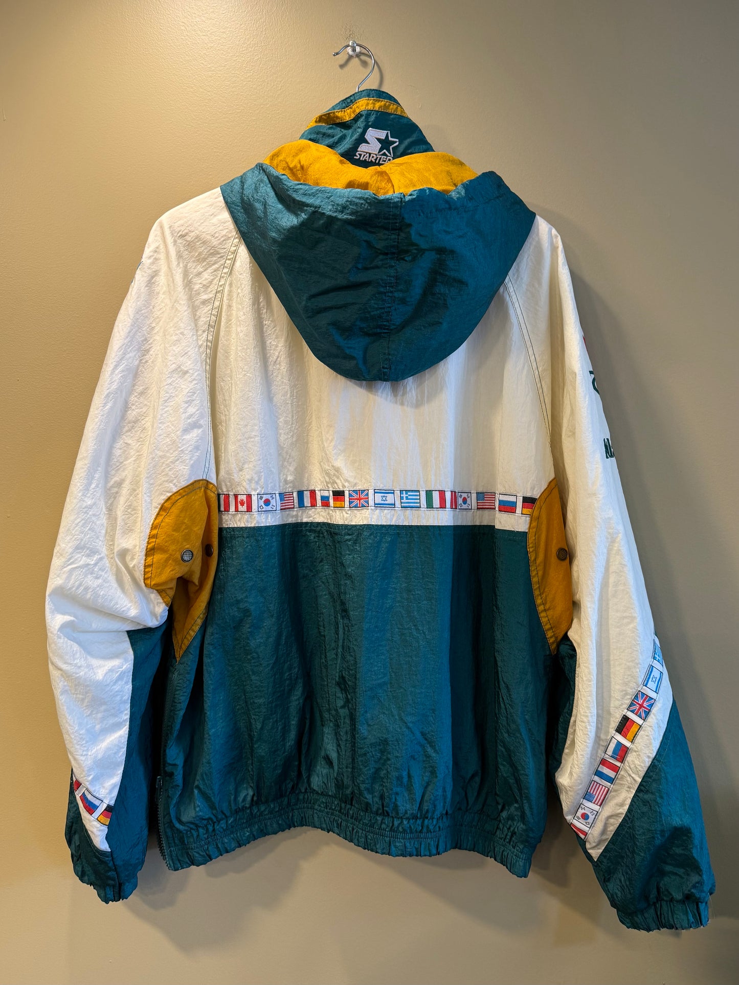 Vintage Starter 1996 Atlanta Olympics Anorak Windbreaker Jacket- L/XL