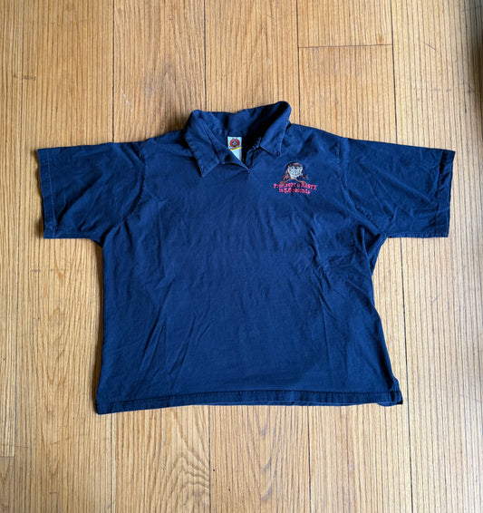 Vintage Tazmanian Devil Taz Looney Tunes Polo Shirt- XL