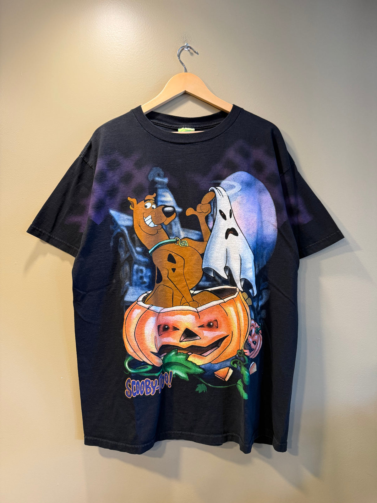 Vintage Scooby Doo Halloween T-Shirt- XL