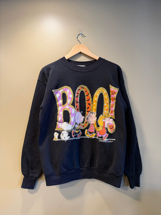 Vintage Peanuts Halloween Crewneck Sweatshirt- M