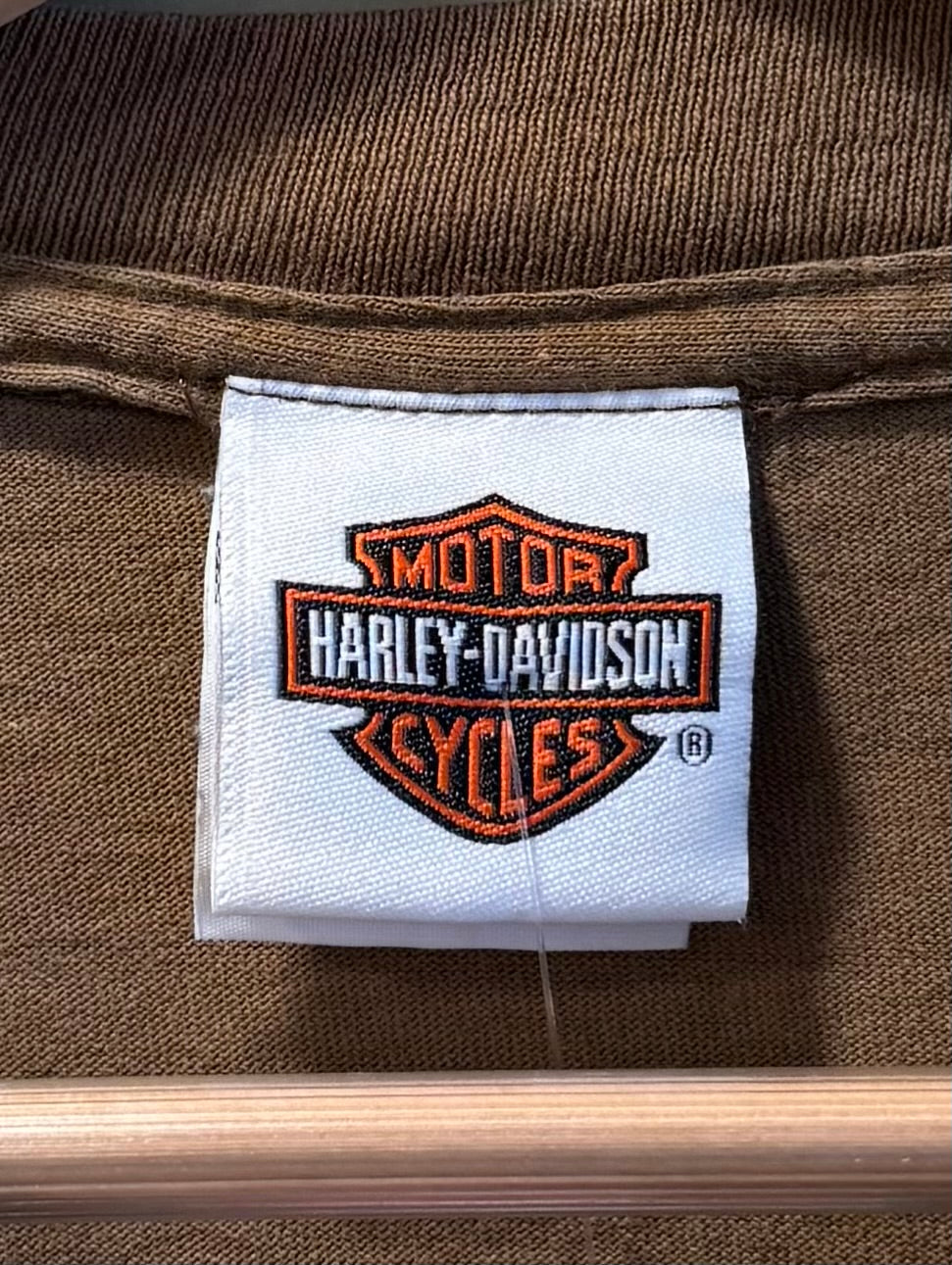 Vintage Harley Davidson Sturgis Gambling Brown T-Shirt- M