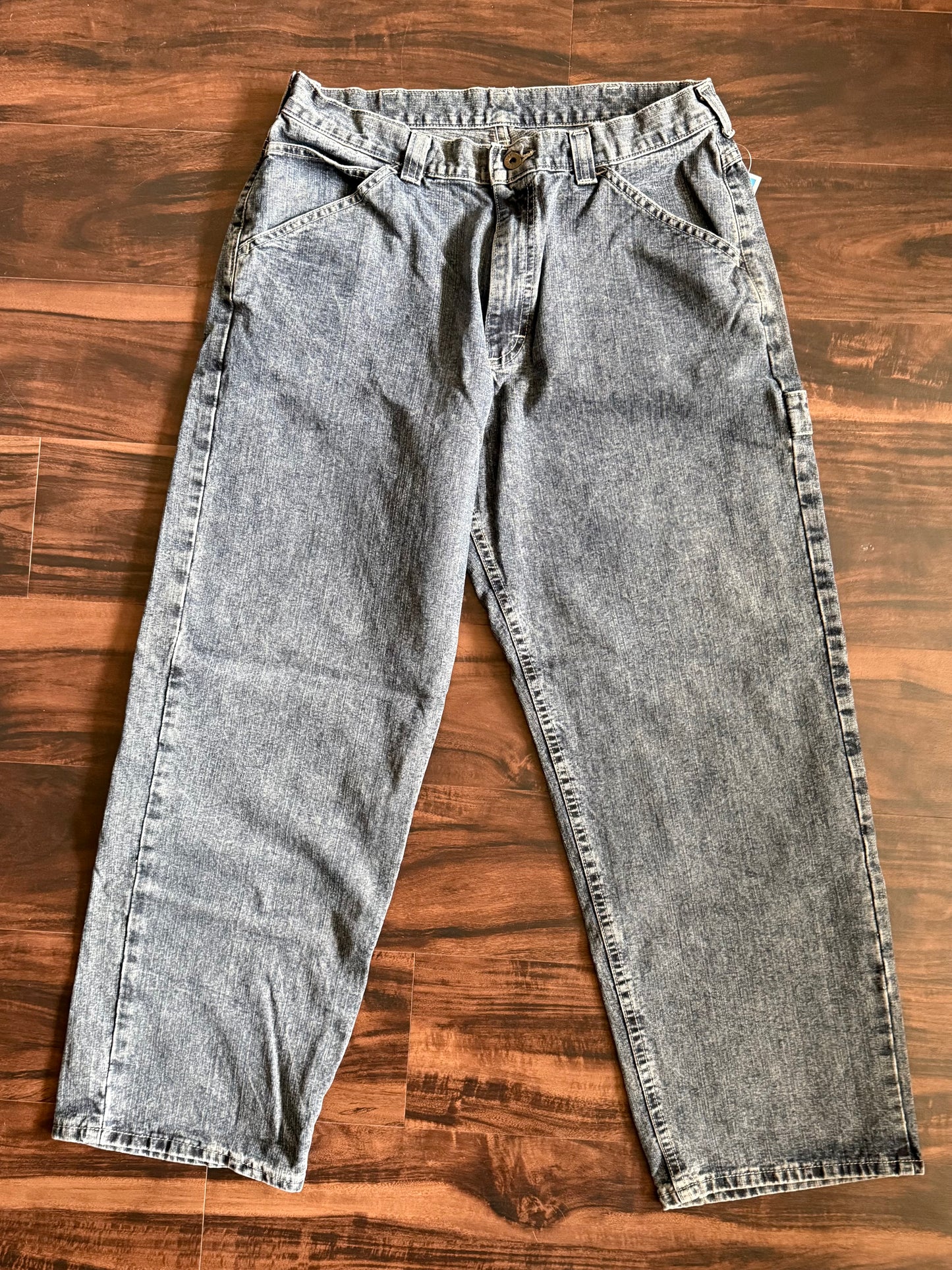 Vintage Lee Dungarees Dark Wash Denim Jeans- 34x30