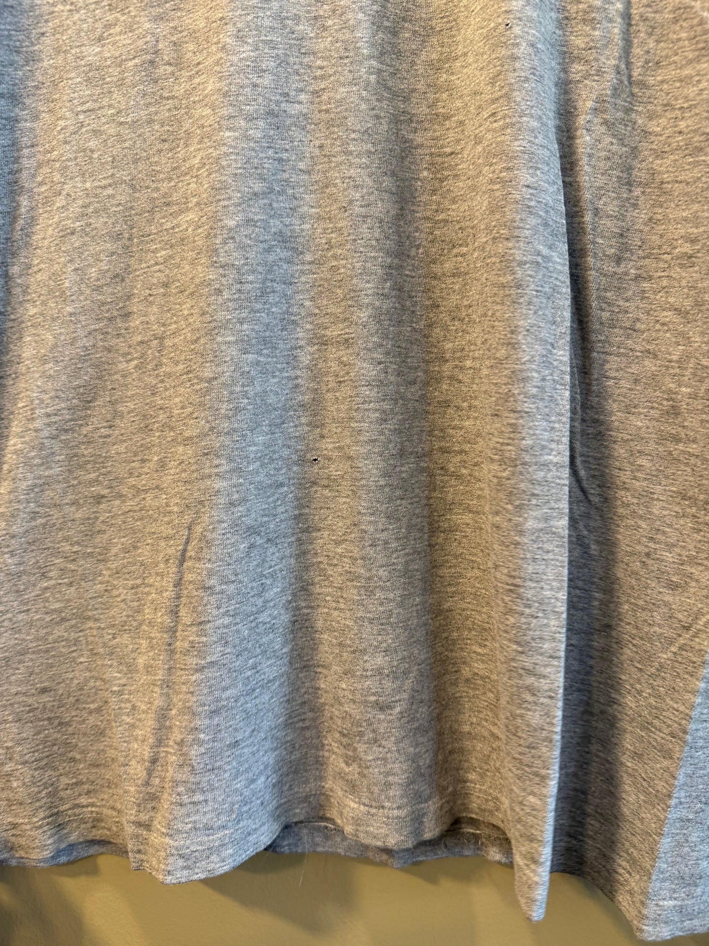 Vintage East Hampton USA Gray Ringer T-Shirt- S/M