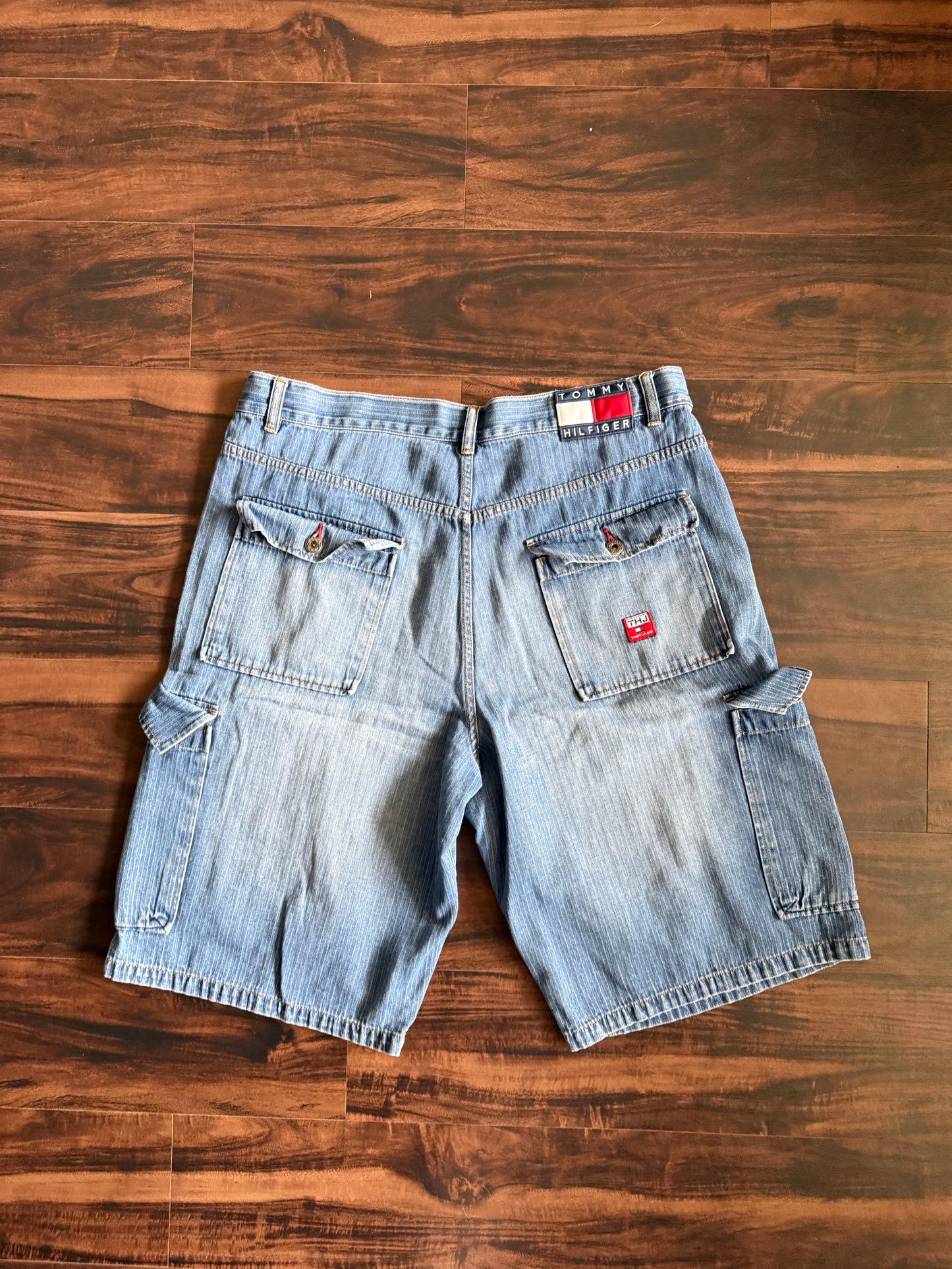 Vintage Y2K Tommy Hilfiger Carpenter Denim Jean Shorts- 38