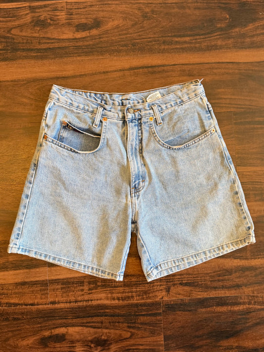 Vintage L.E.I. Light Wash Denim Shorts- 29