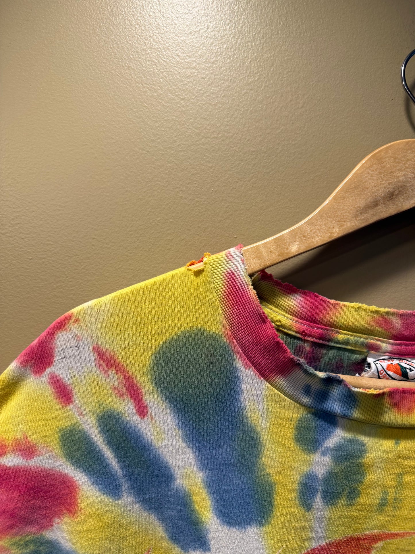 Vintage Bob Marley Tie Dye Kaya Weed T-Shirt- XL