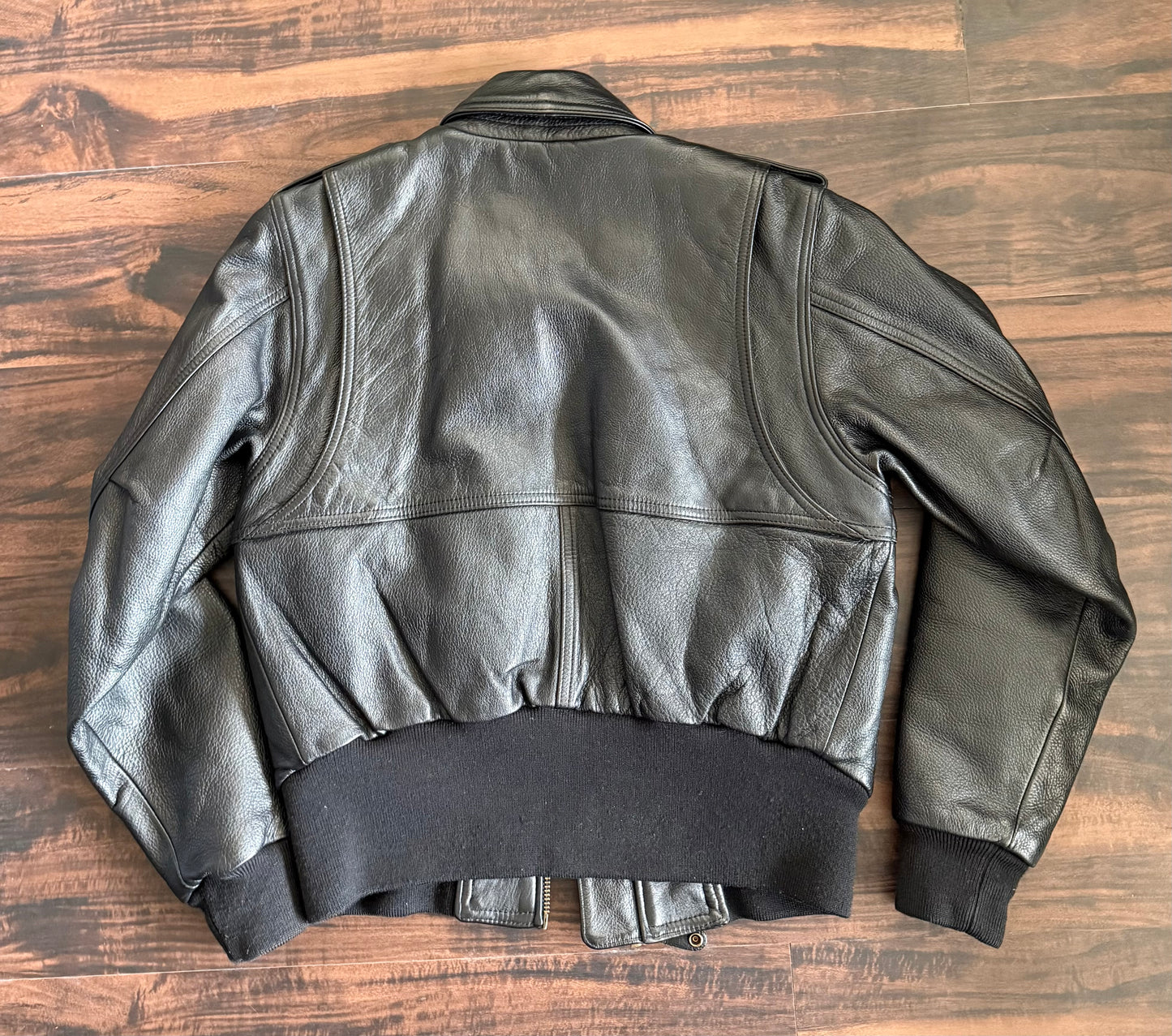Vintage Harley Davidson Women’s Leather Motorcycle Biker Jacket- S