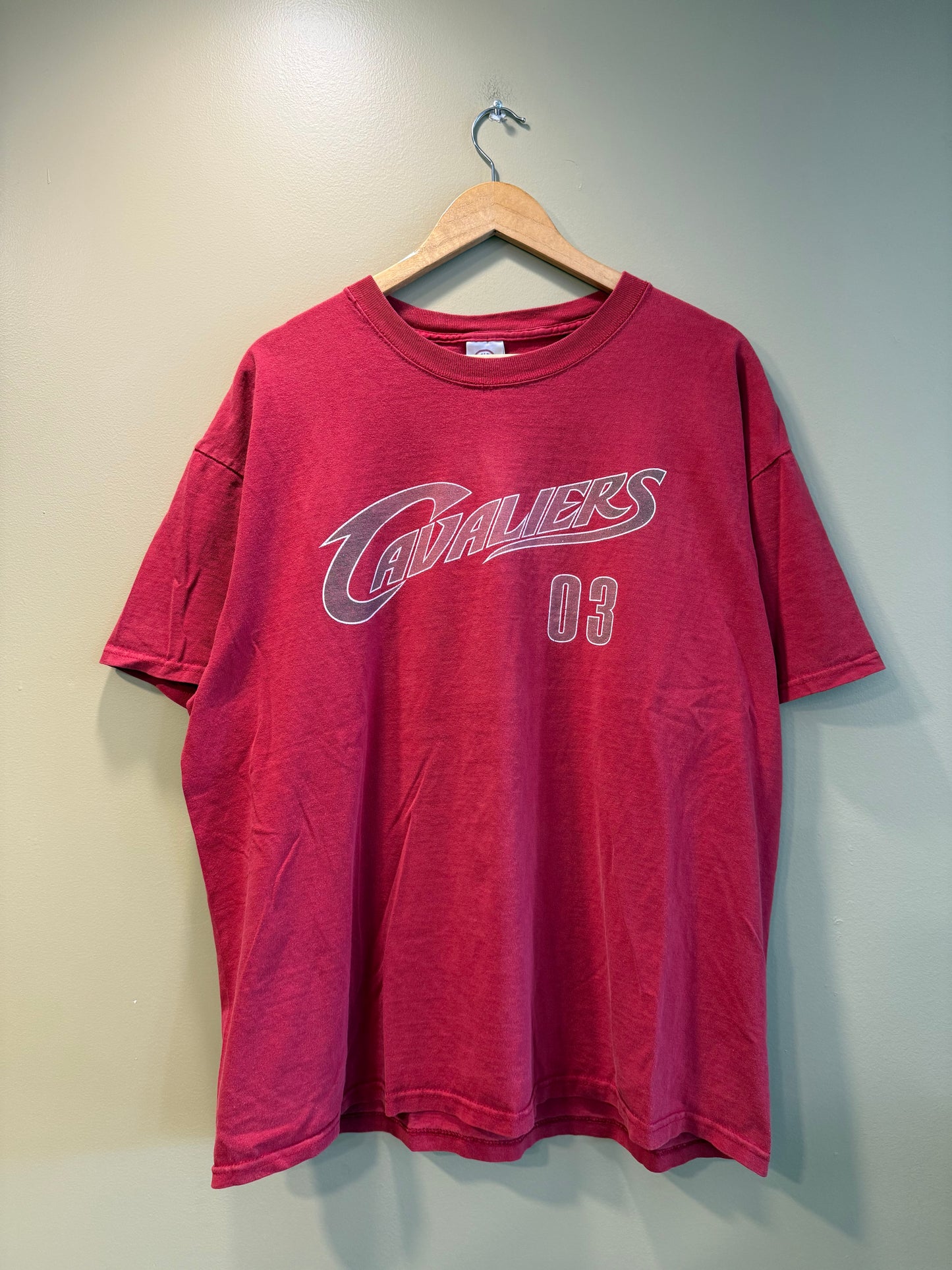 Vintage Cleveland Cavaliers 03 Red T-Shirt- XL