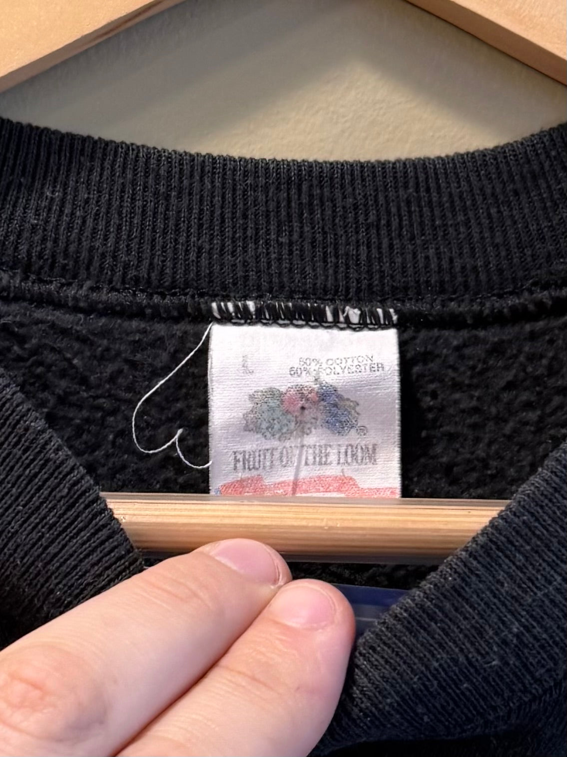 Vintage Dale Earnhardt Black Magic NASCAR Crewneck Sweatshirt- S/M
