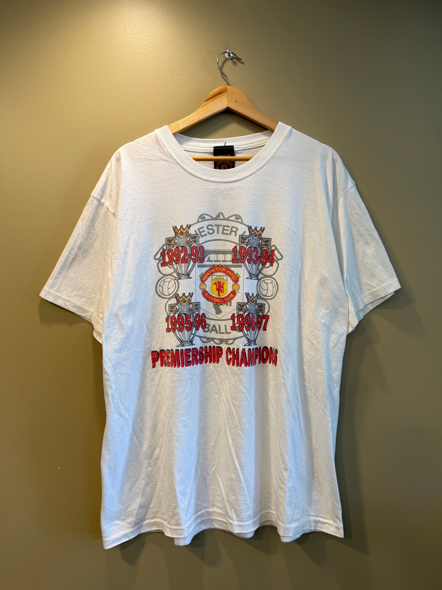 Vintage Manchester United Premier League Champions T-Shirt- L