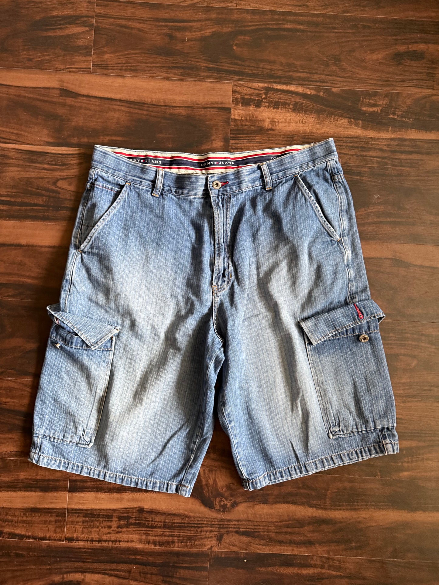 Vintage Y2K Tommy Hilfiger Carpenter Denim Jean Shorts- 38