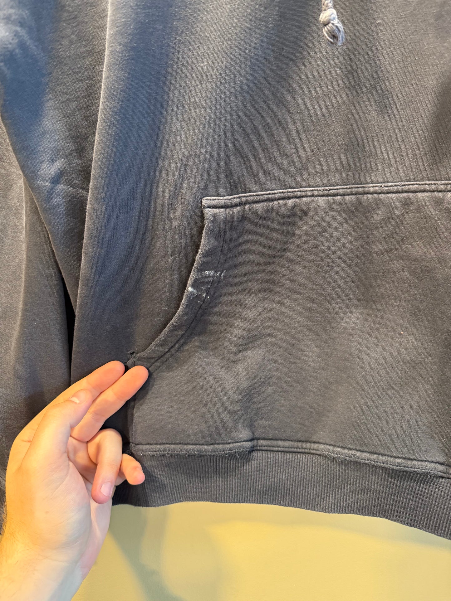 Vintage Billabong Navy Blue Heavyweight Hoodie Sweatshirt- M