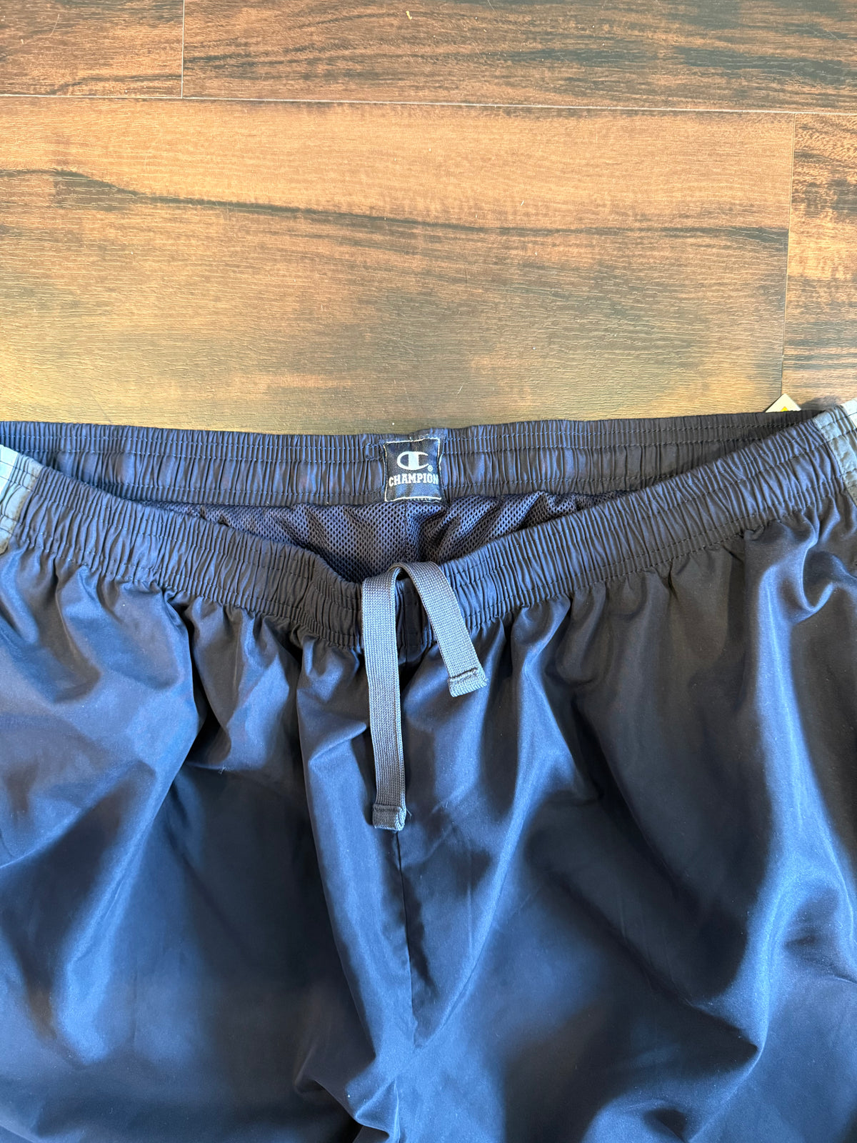 Vintage Champion Navy Blue Baggy Jogger Track Pants- 32x33