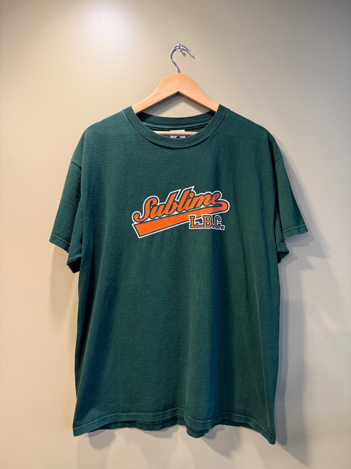 Vintage Y2K Sublime L.B.C. Band T-Shirt- L