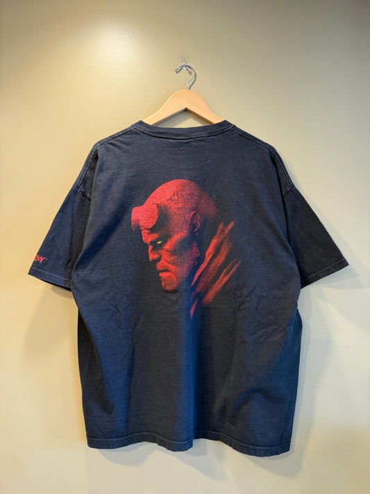 Vintage Hellboy Dark Horse Comics Black T-Shirt- XL