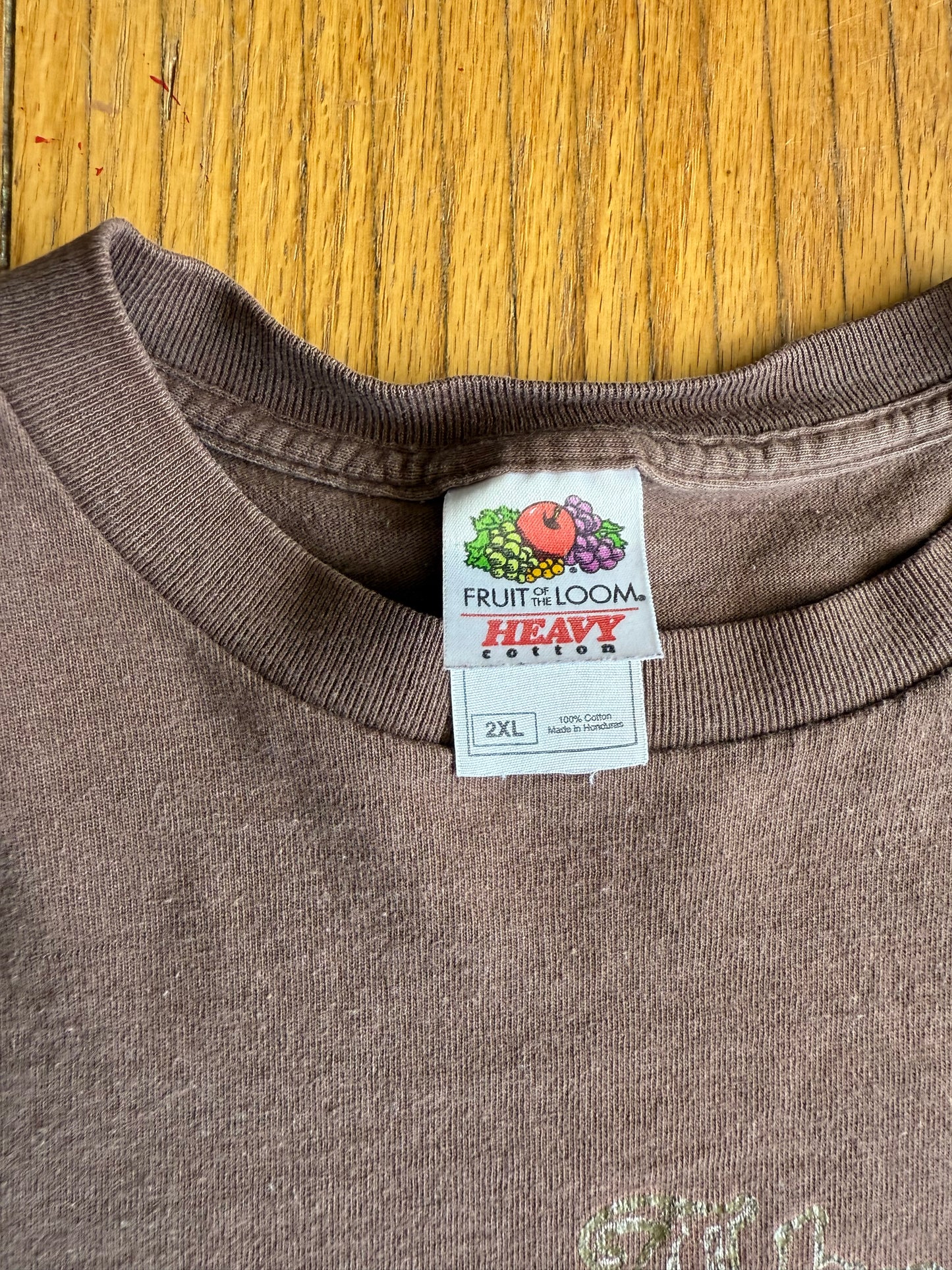 Vintage Leroy Thompson Motorcycles Brown Long Sleeve T-Shirt- XL