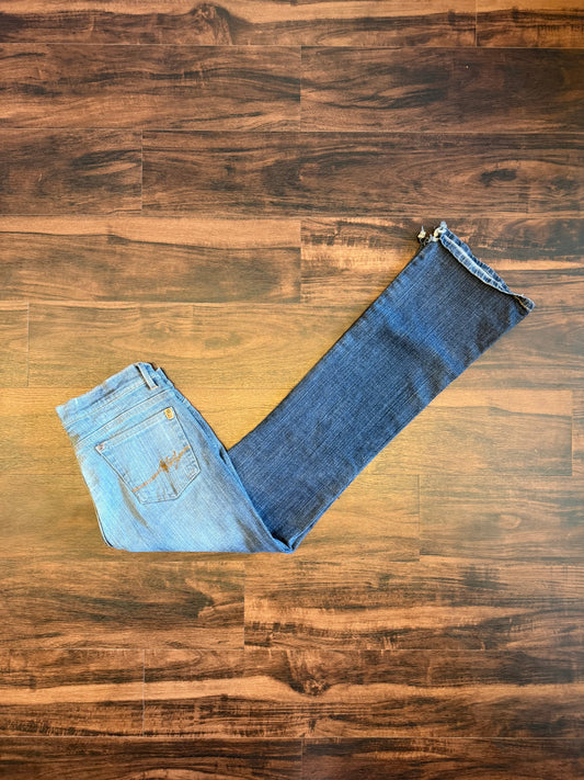 Vintage Southpole Low Rise Boot Cut Faded Denim Jeans- 32x33