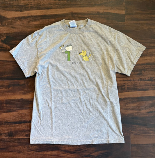 Vintage Drop It iPod Funny T-Shirt- M