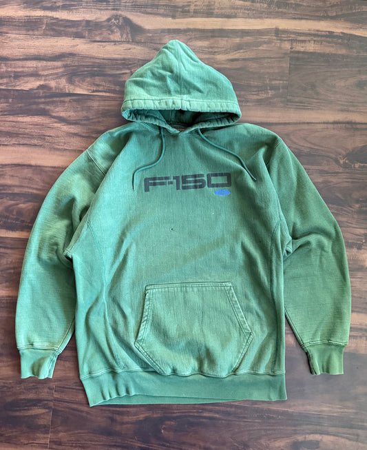 Vintage Ford F-150 Forrest Green Hoodie Sweatshirt- M