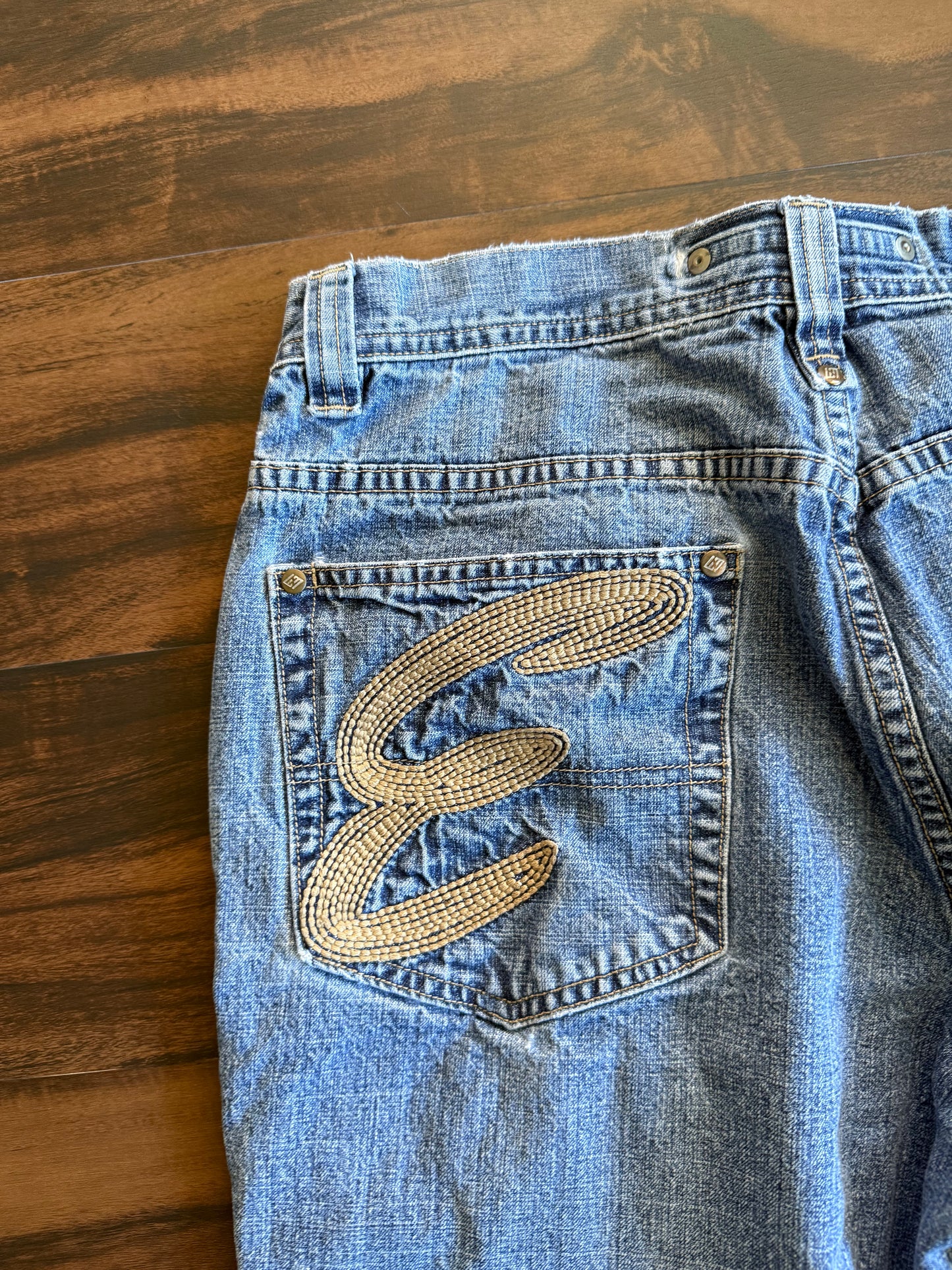 Vintage ENYCE Light Wash Streetwear Denim Jeans- 30x28