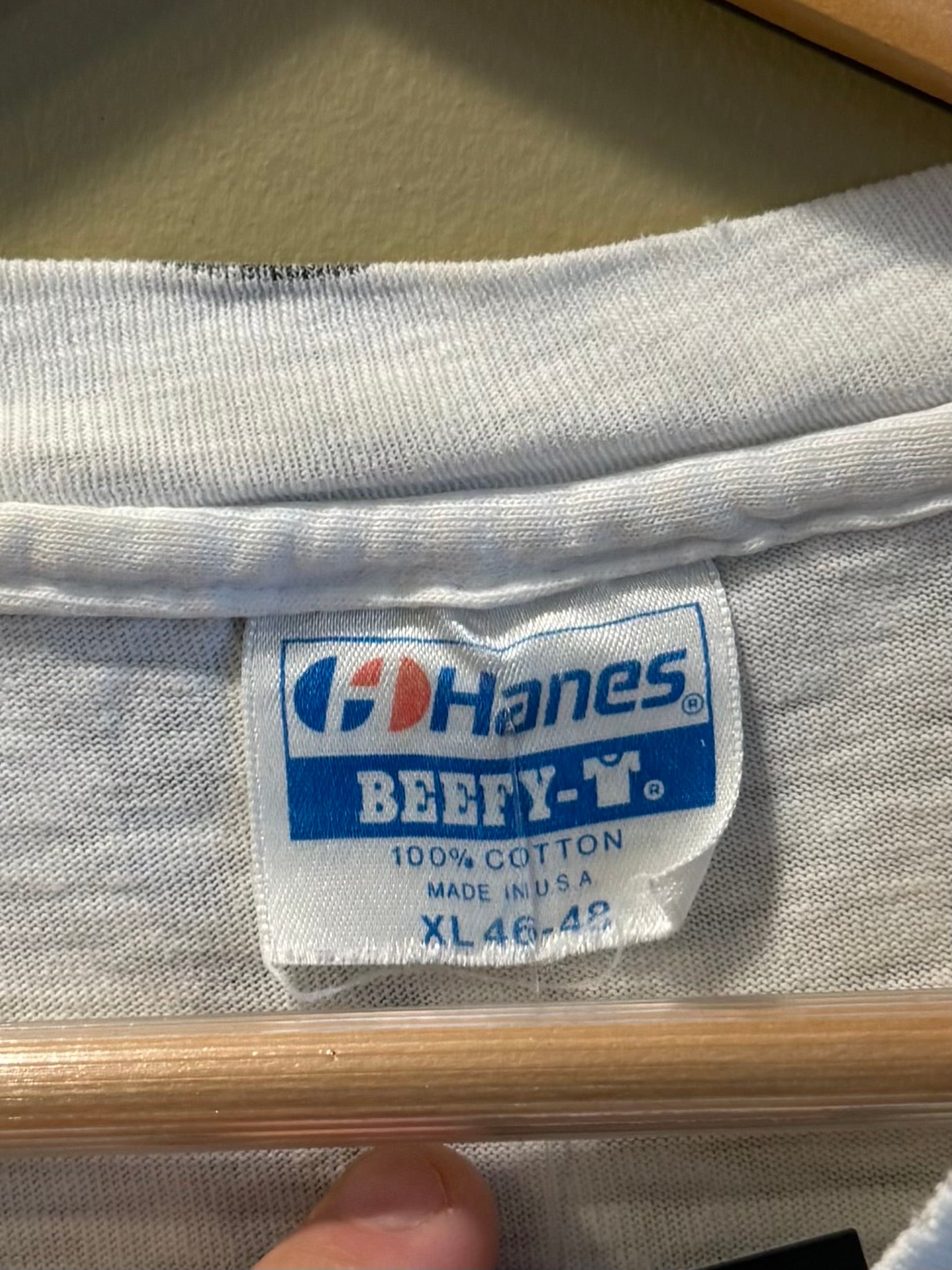 Vintage China Club Miami Beach Distressed T-Shirt- L