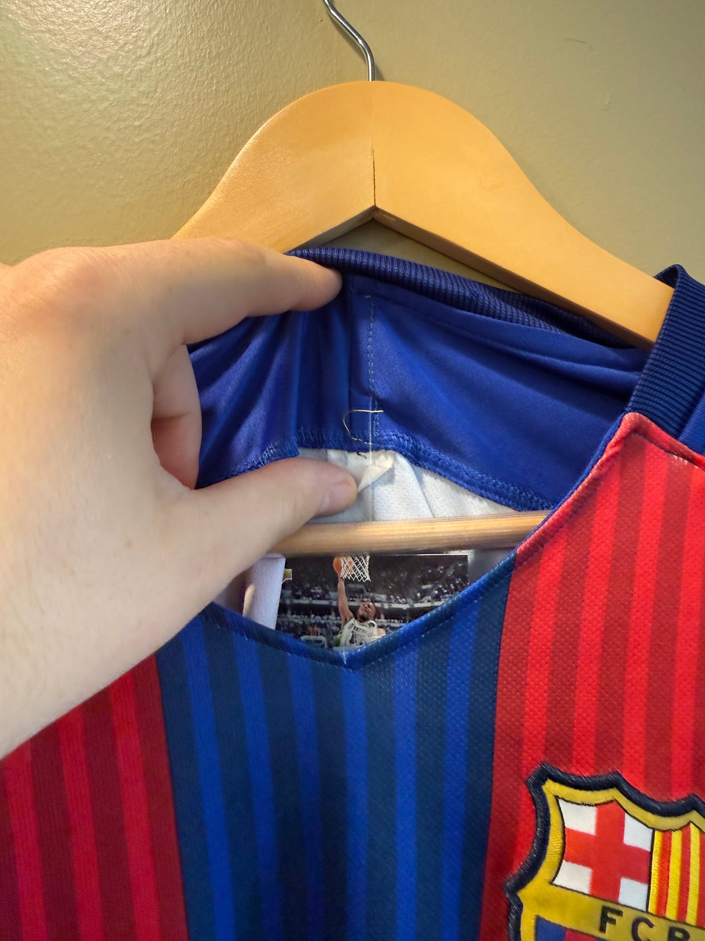 Vintage F.C. Barcelona Soccer Jersey- M