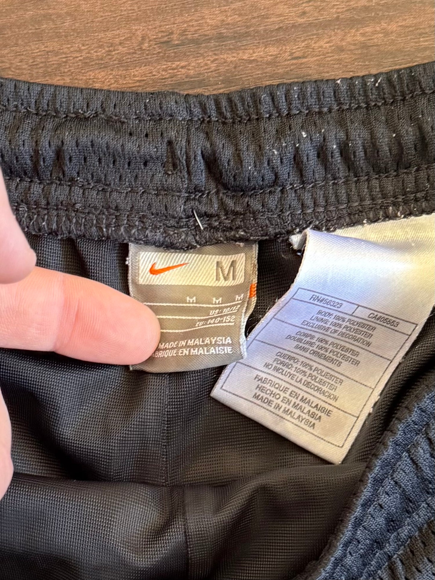 Vintage Y2K Nike Black Athletic Shorts- 32