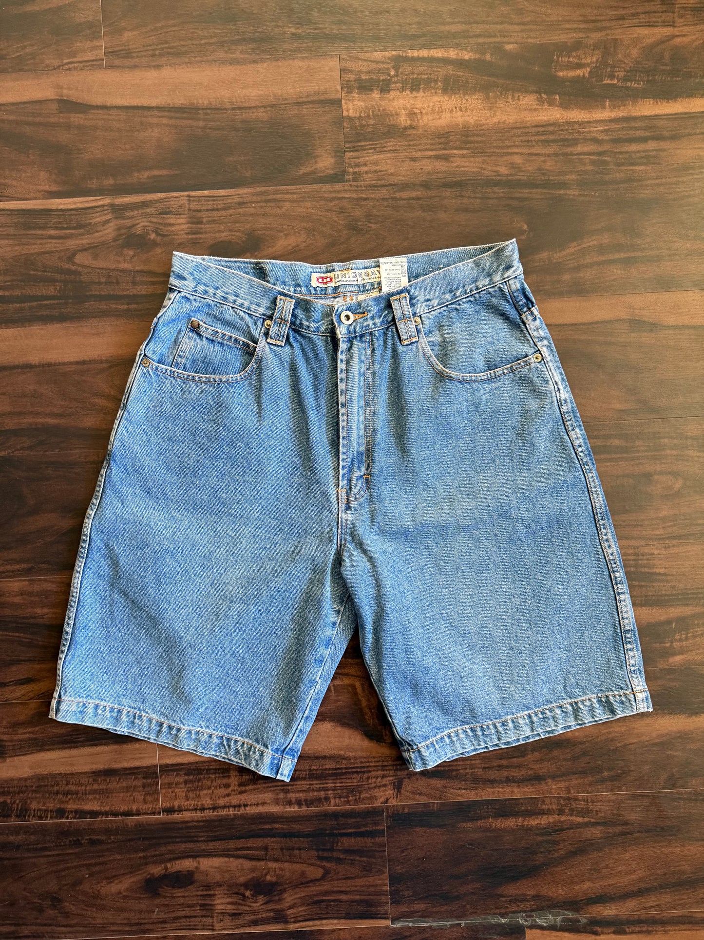 Vintage Y2K Union Bay Surf Wear Denim Jean Shorts- 33
