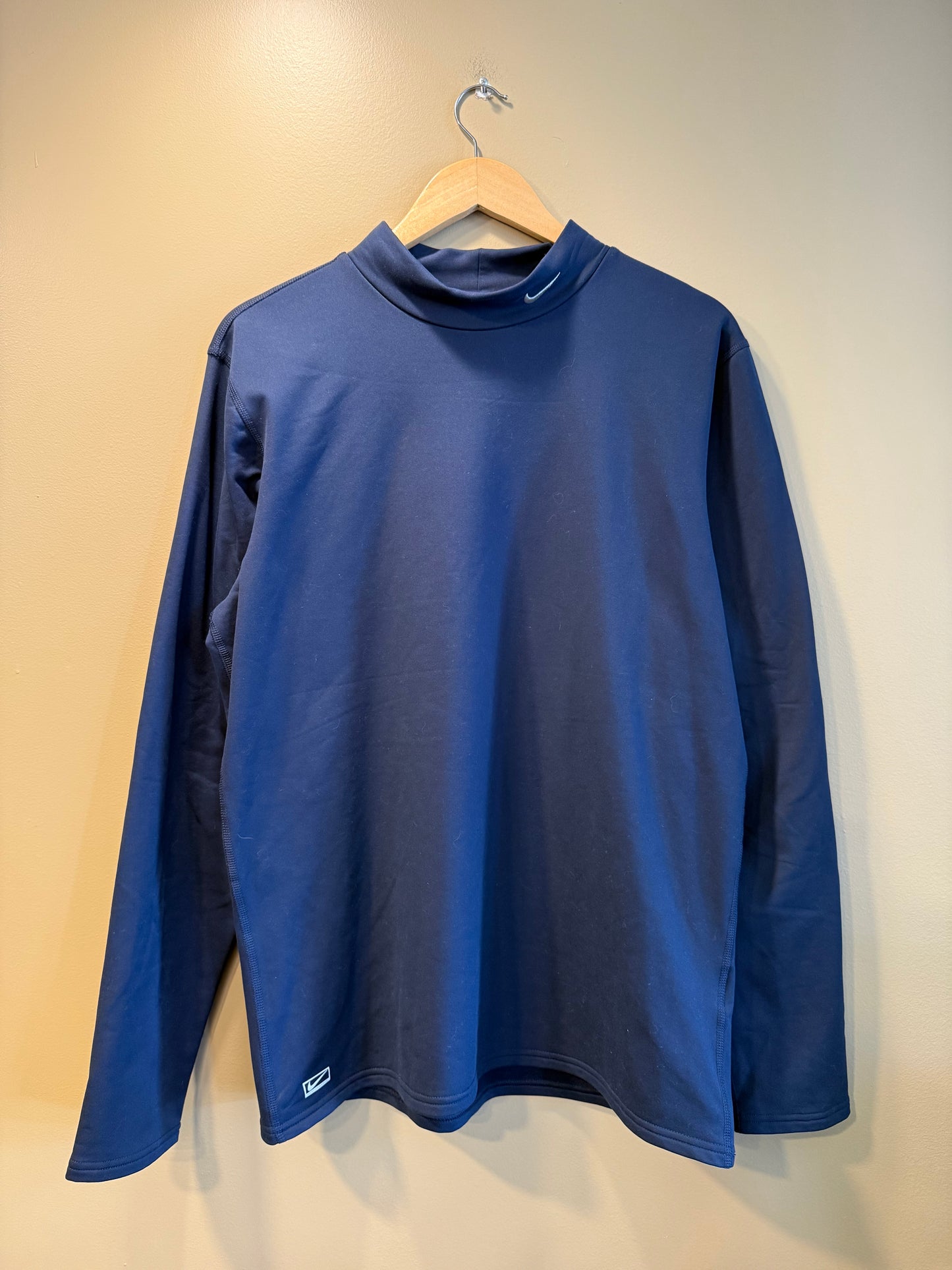 Nike Preformance Mock Neck Longsleeve T-Shirt- L