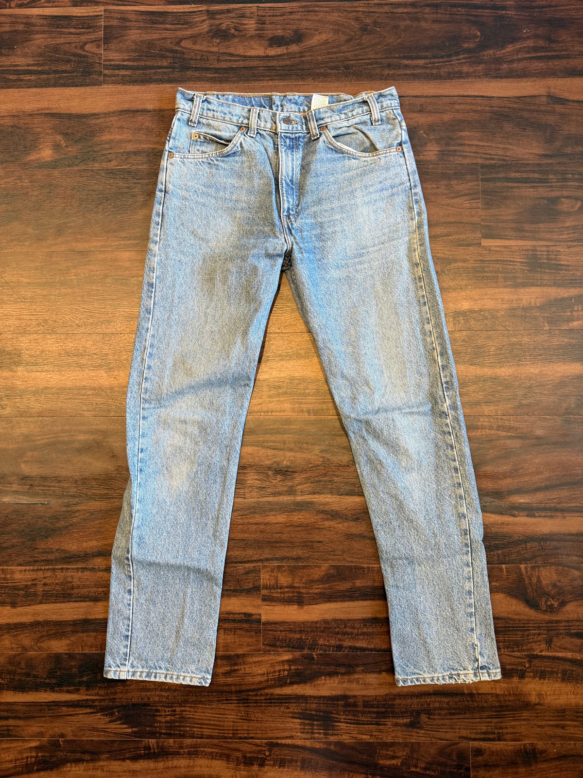 Vintage Levi’s 505 Orange Tab Light Wash Denim Jeans- 32x32