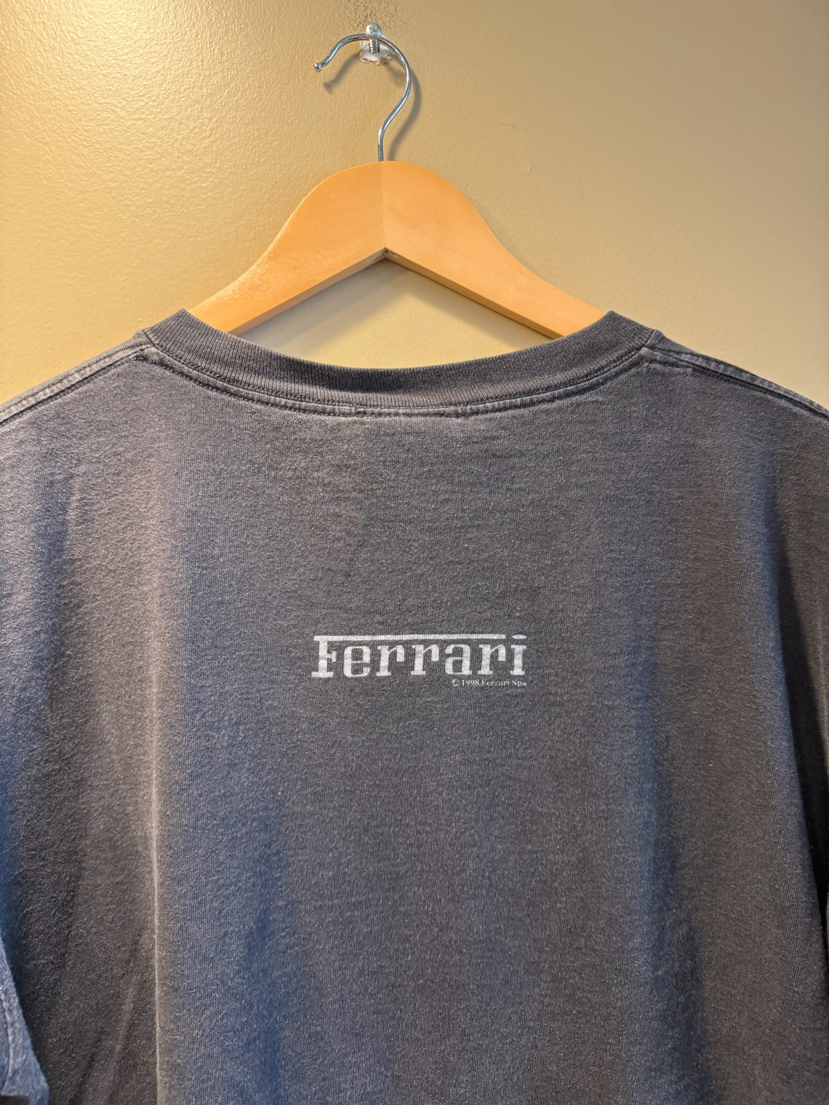 Vintage 1998 Ferrari Metallic Horse T-Shirt - XL