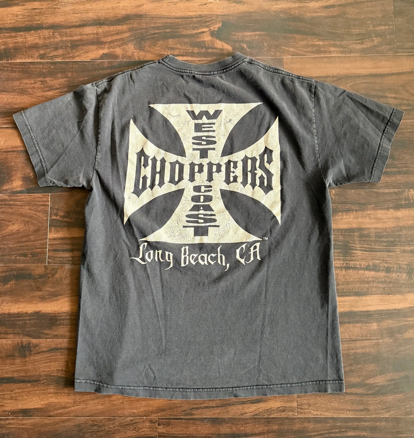Vintage West Coast Choppers Black Emblem T-Shirt- L