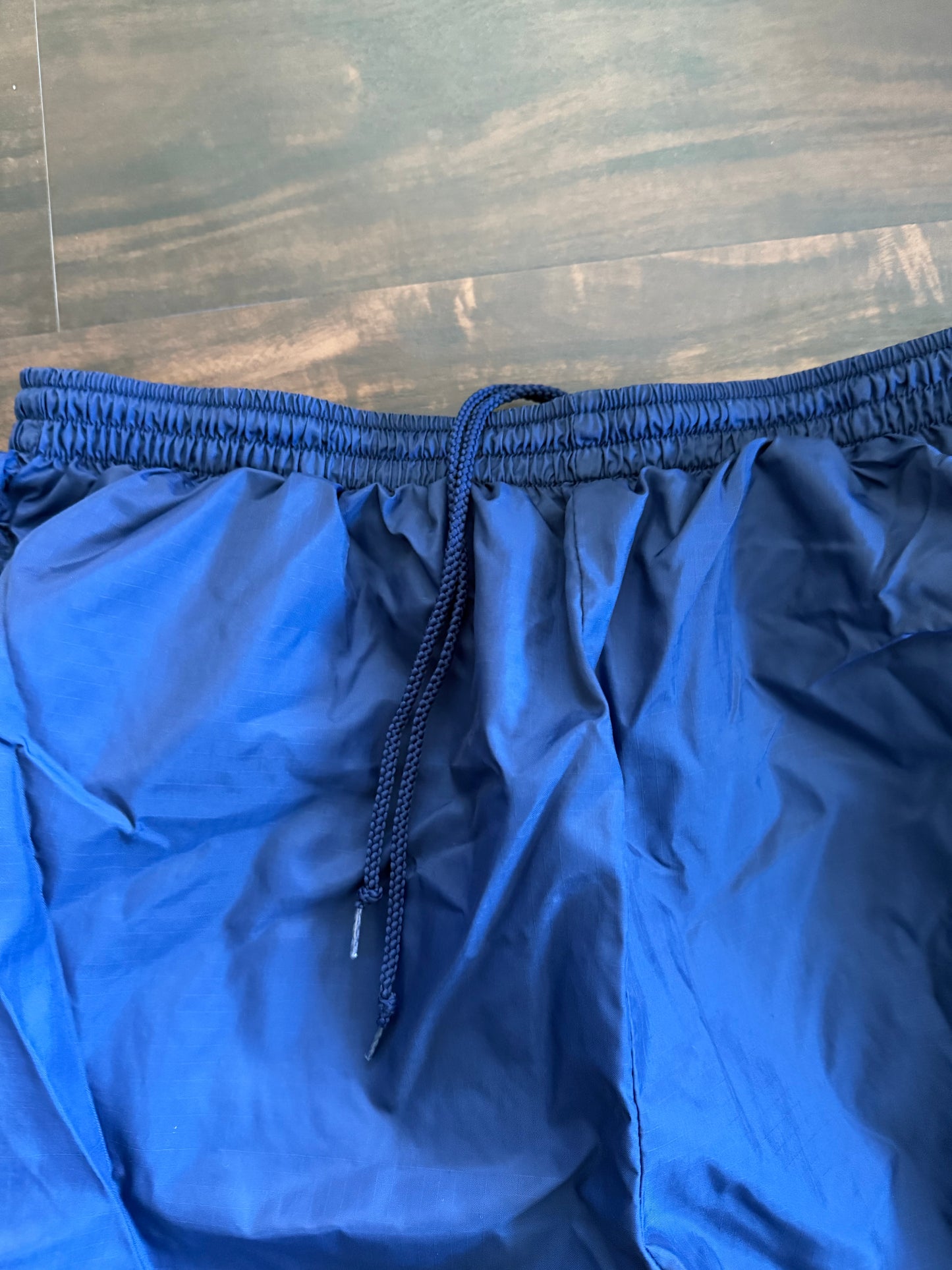 Vintage Nike Blue Embroidered Track Pants Joggers- M